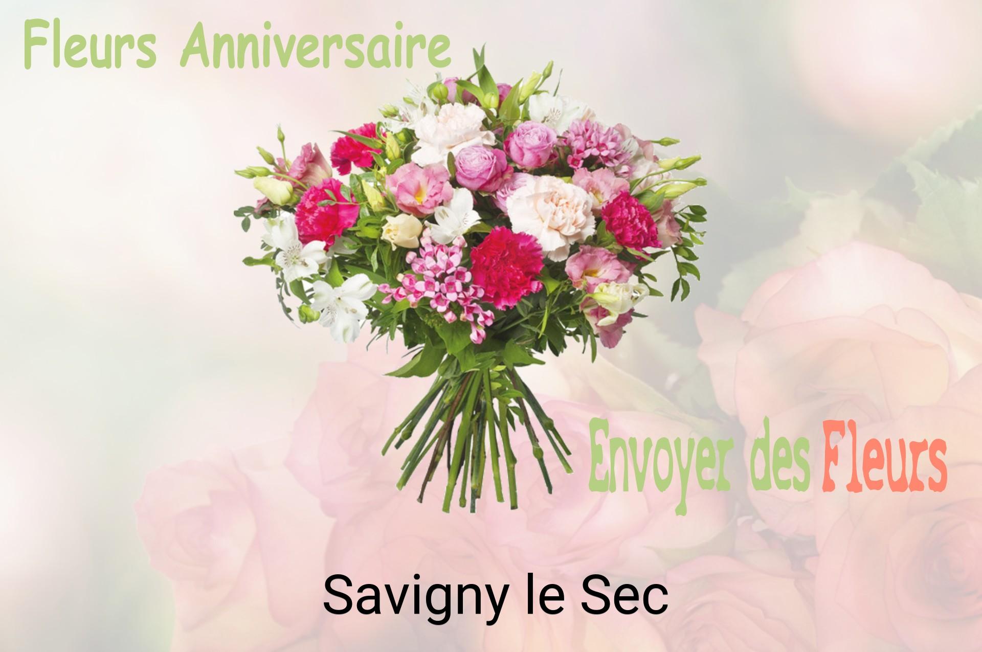 Bouquet de fleurs d’anniversaire livré à Savigny-le-Sec