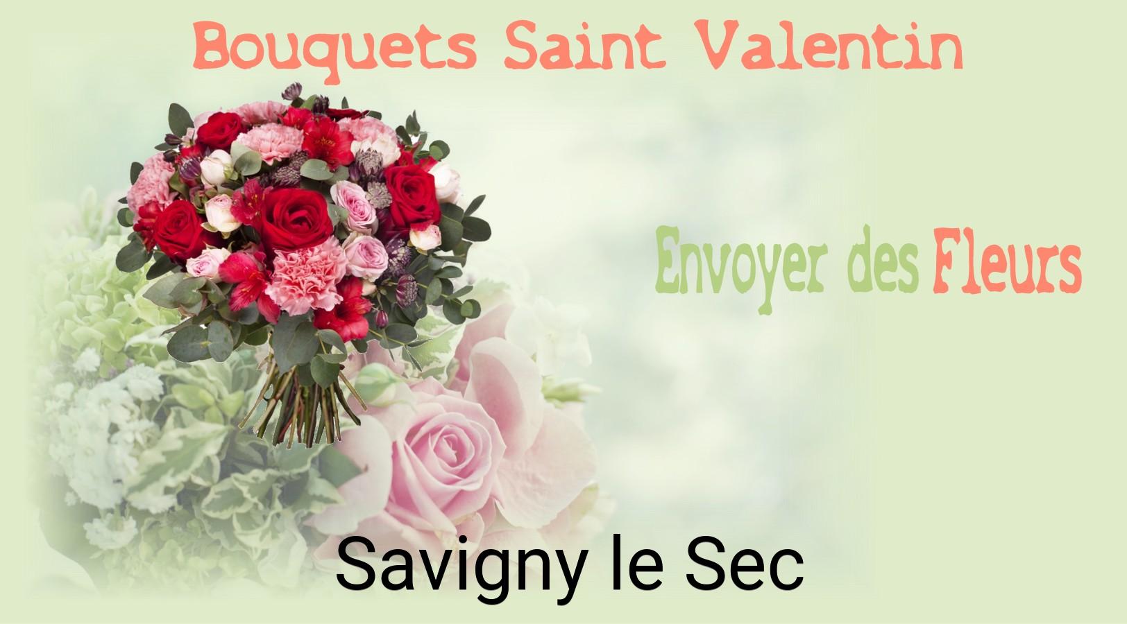 Roses de Saint-Valentin livrées à Savigny-le-Sec